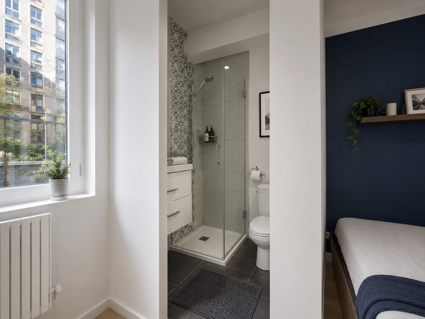 Salle de bain privative de la chambre 1