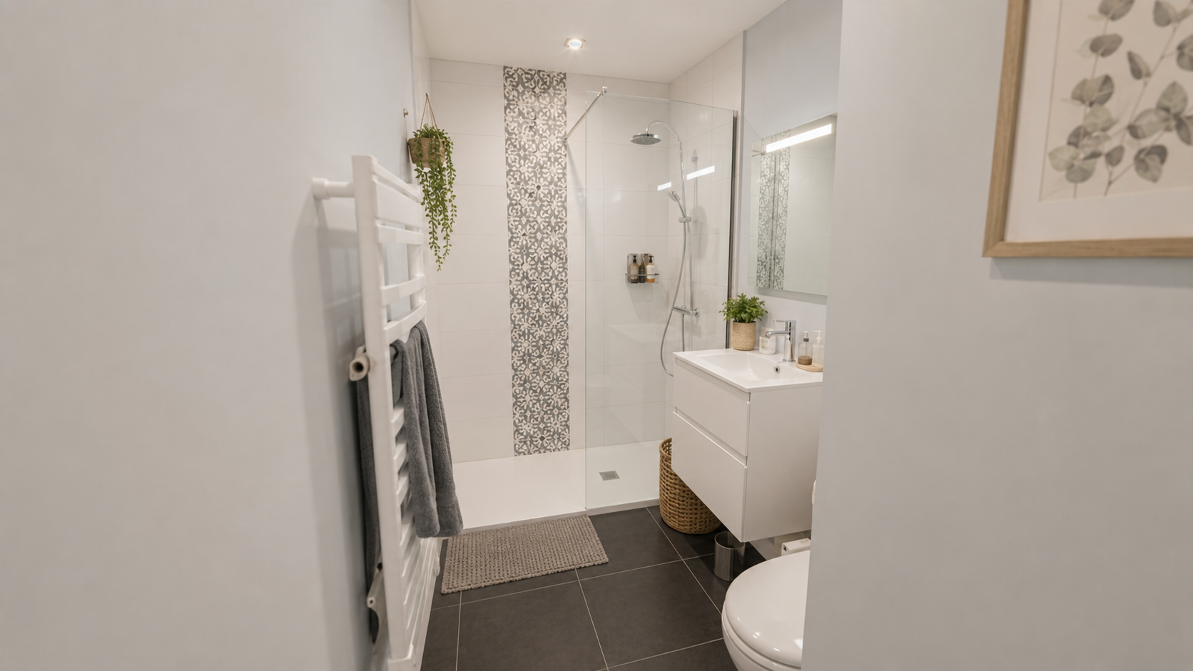 Salle de bain privative de la chambre 2